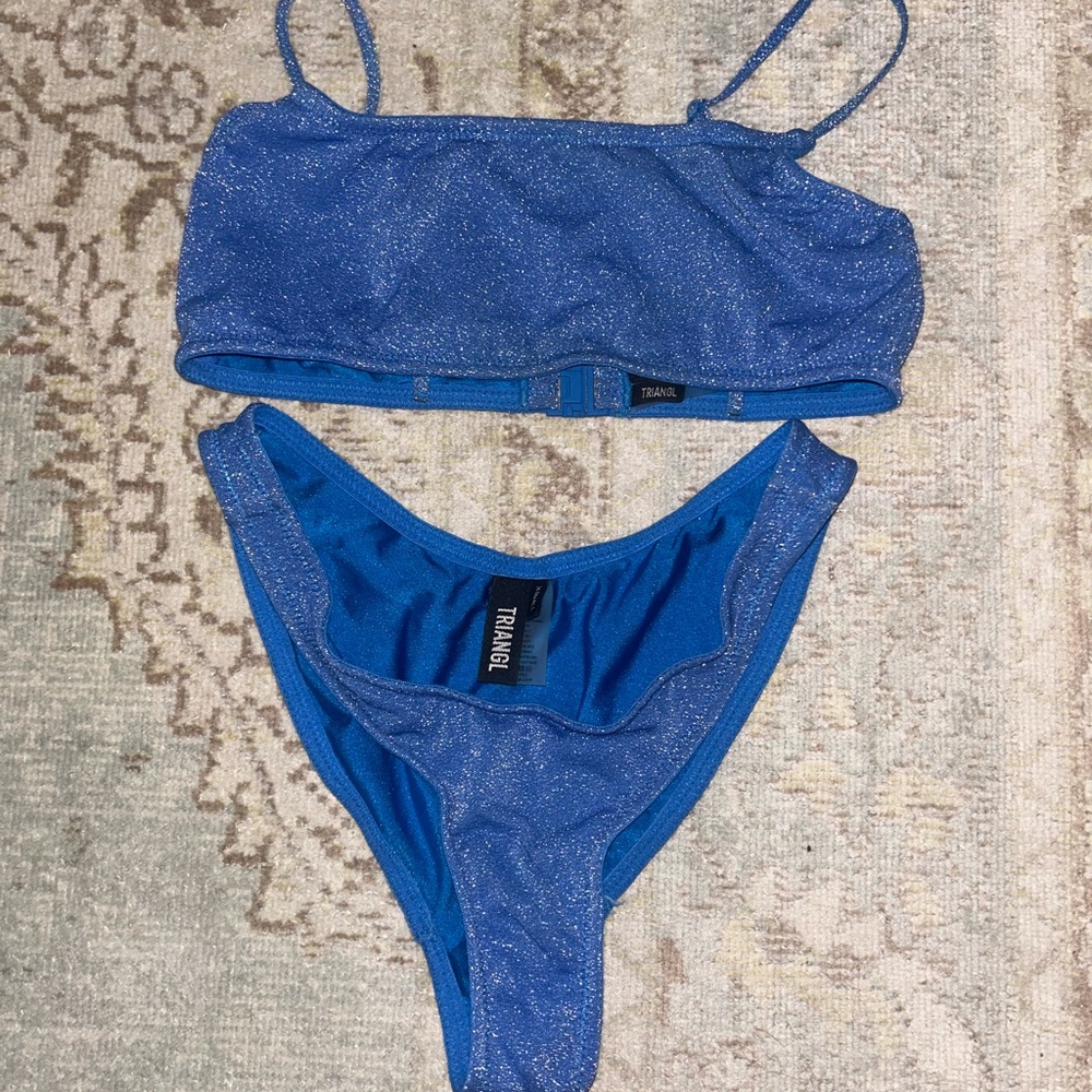 Triangl Swimwear Sparkling Blue Bikini